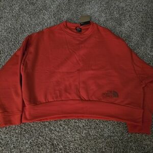 The North Face Men's Vibrant Red Crewneck Sweater